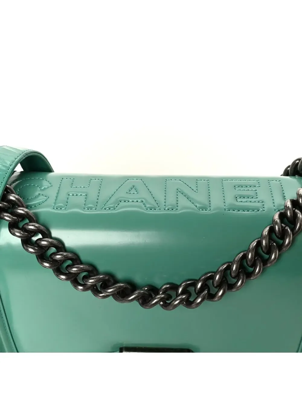 Chanel Glazed Calfskin Medium Boy Flap #270081C17B